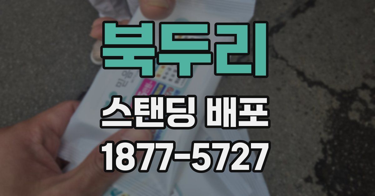 북두리 스탠딩 배포