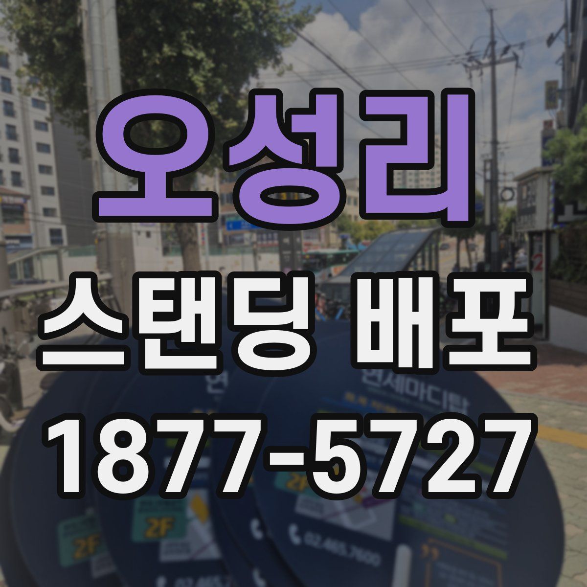 오성리 스탠딩 배포