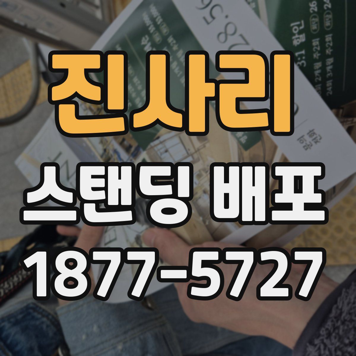 진사리 스탠딩 배포