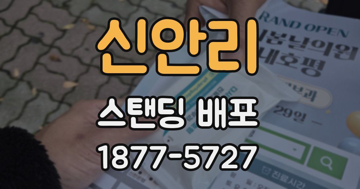 신안리 스탠딩 배포