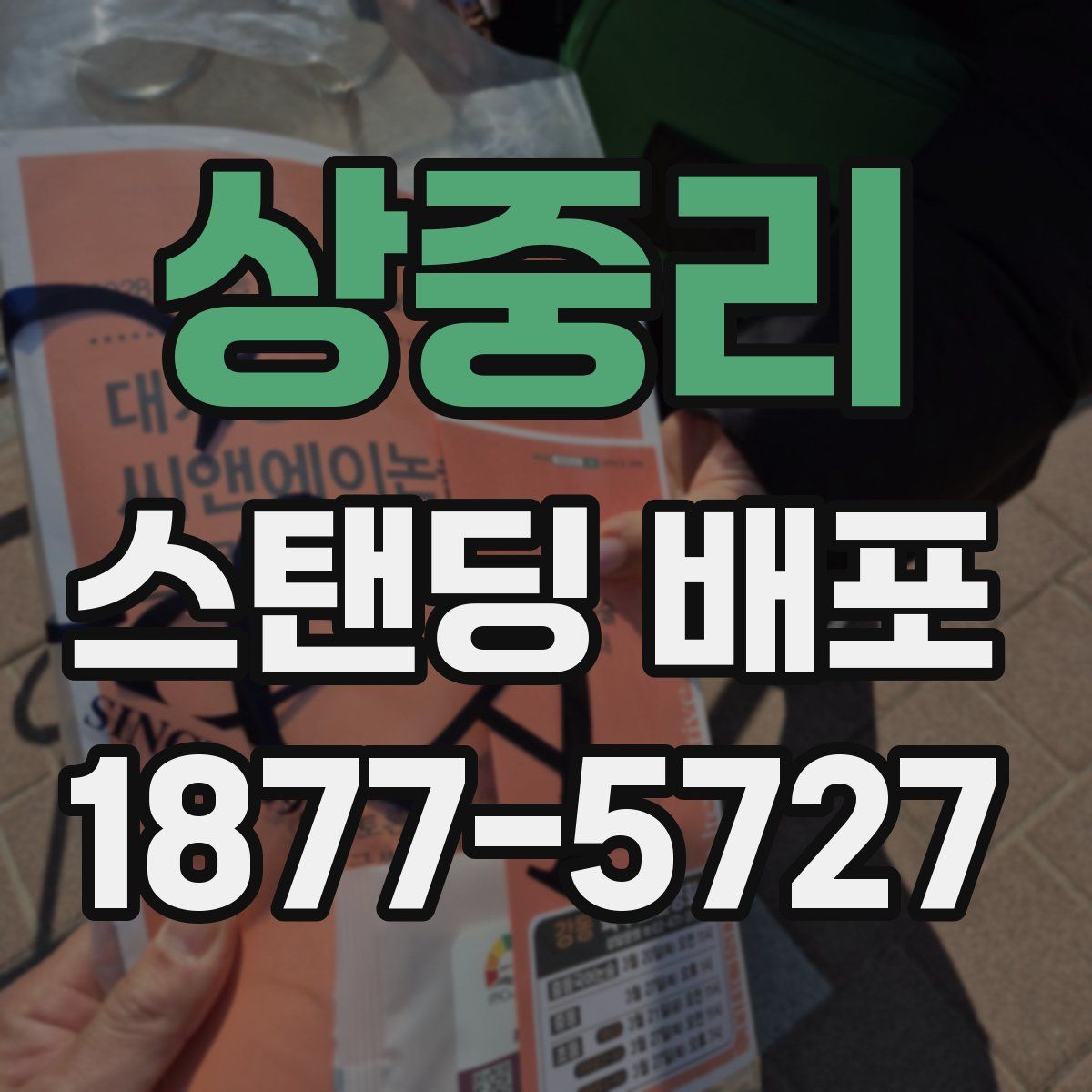 상중리 스탠딩 배포