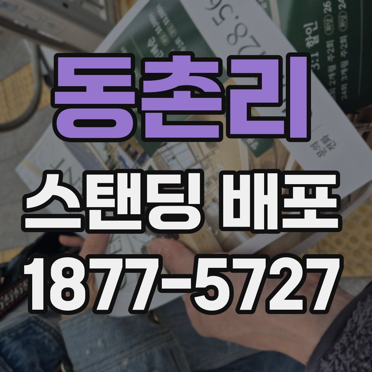동촌리 스탠딩 배포