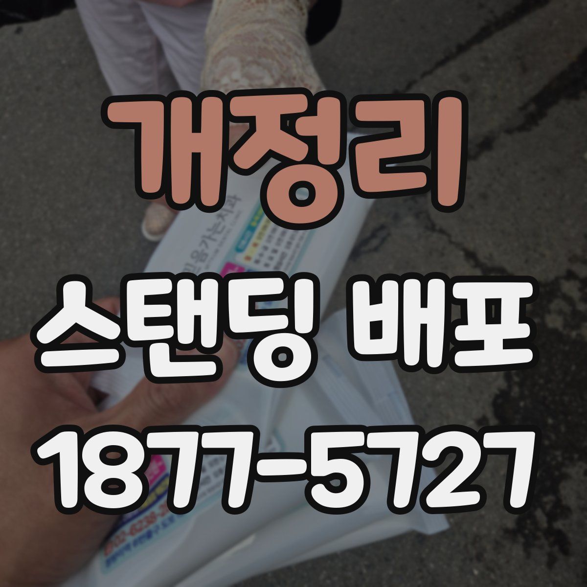 개정리 스탠딩 배포