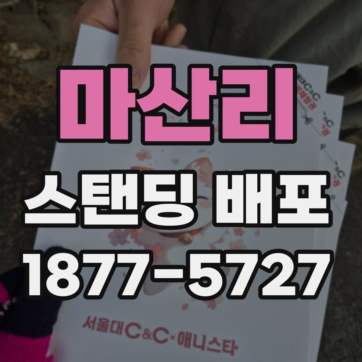 마산리 스탠딩 배포