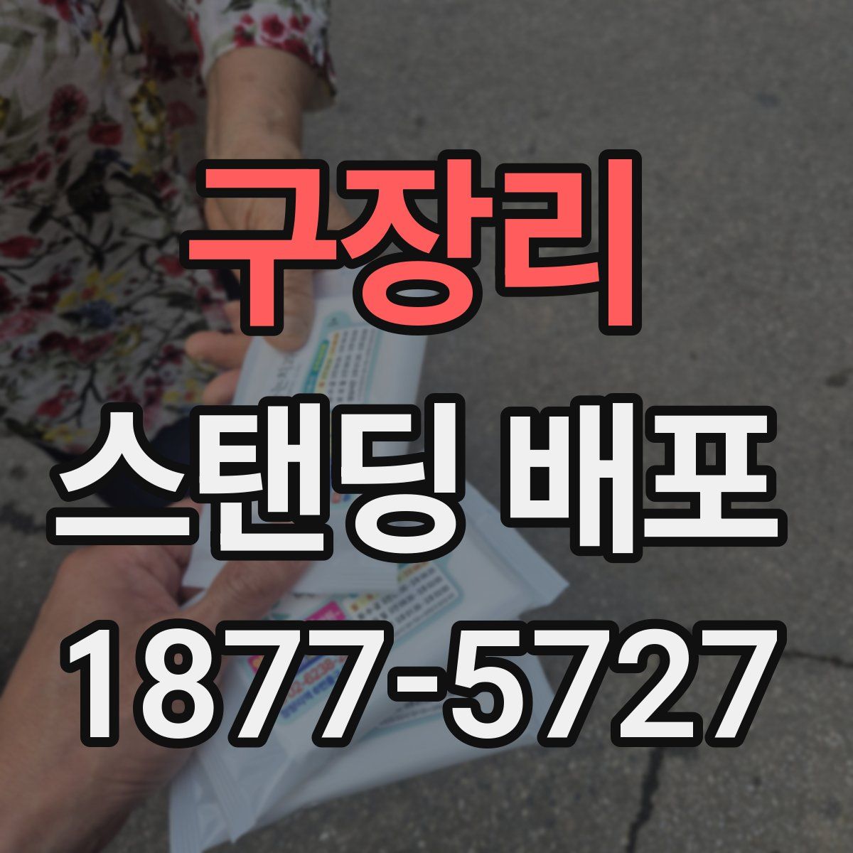 구장리 스탠딩 배포