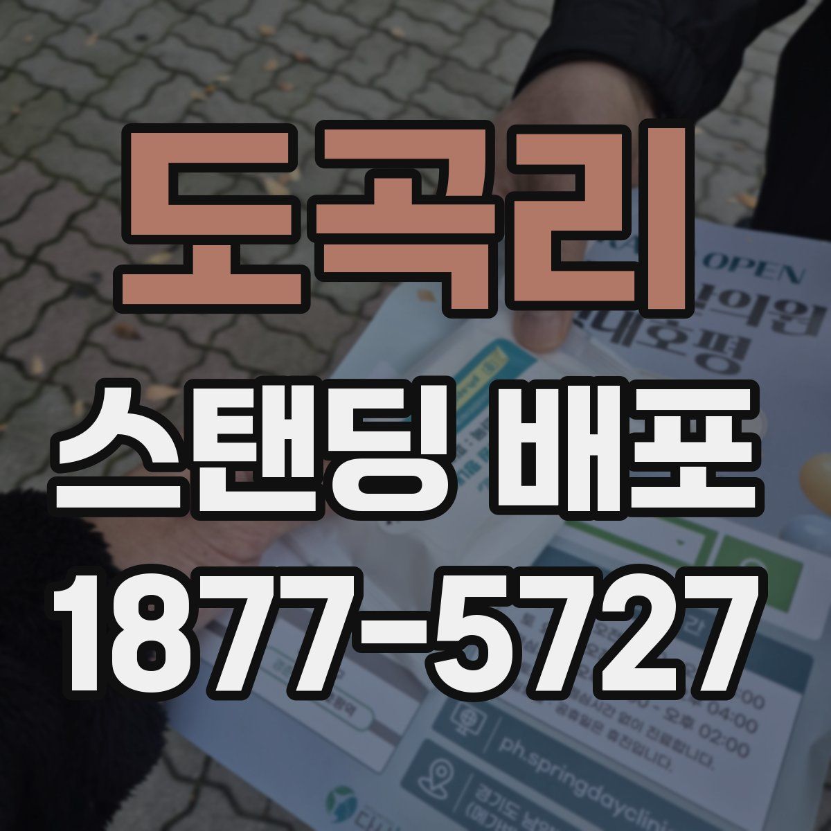 도곡리 스탠딩 배포