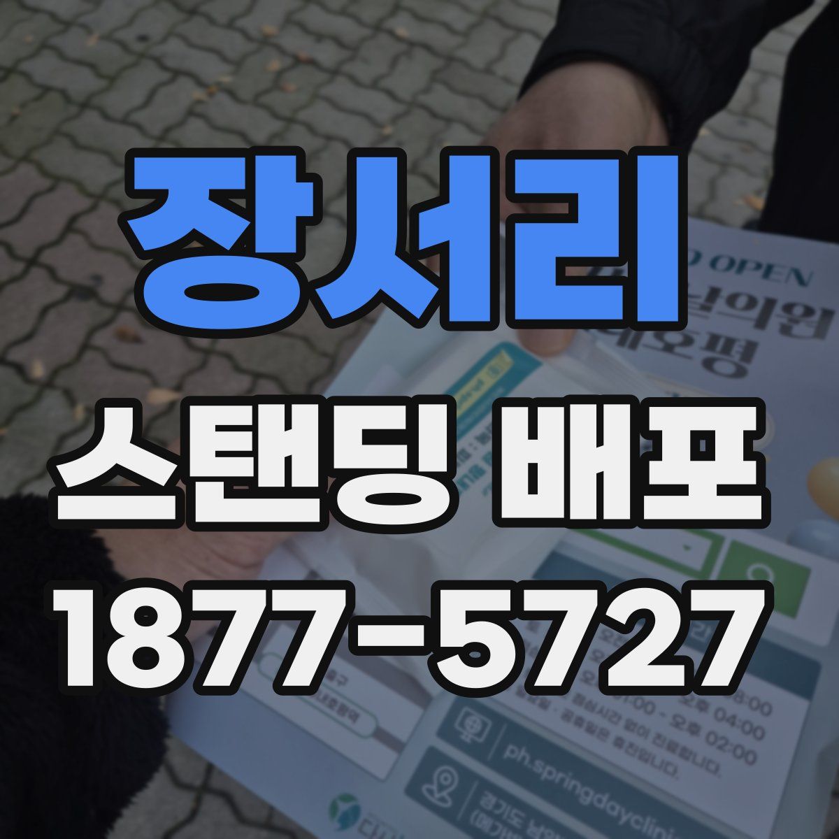 장서리 스탠딩 배포