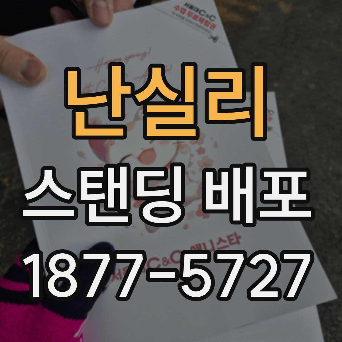난실리 스탠딩 배포