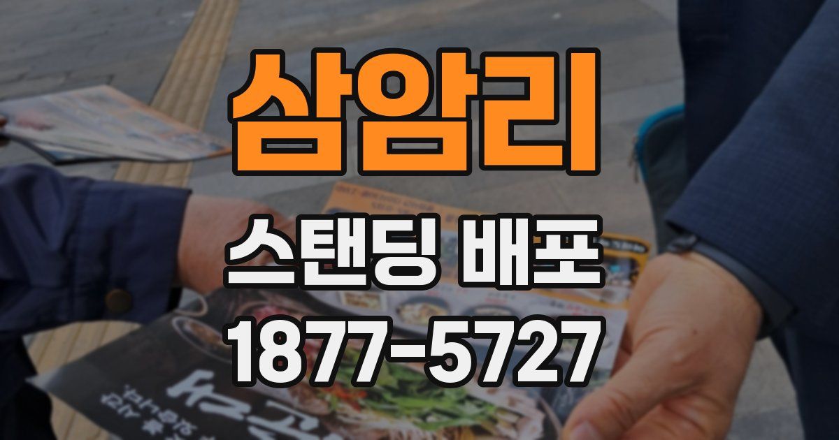 삼암리 스탠딩 배포