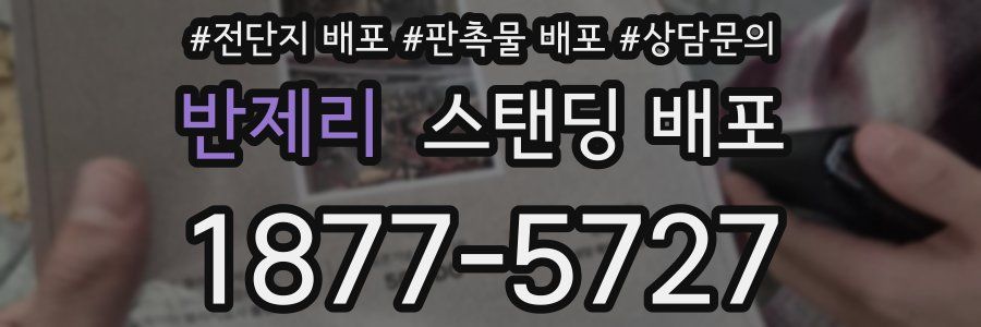 반제리 스탠딩 배포