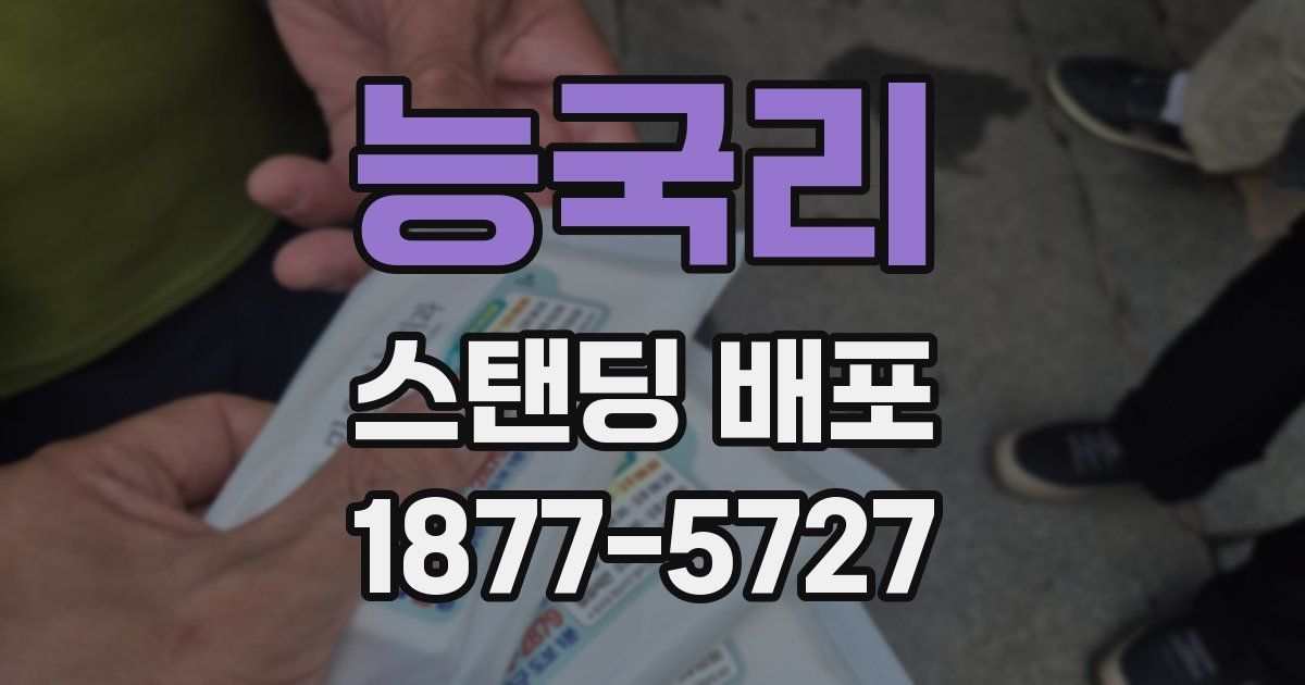 능국리 스탠딩 배포