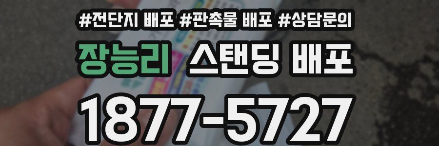 장능리 스탠딩 배포