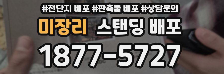 미장리 스탠딩 배포