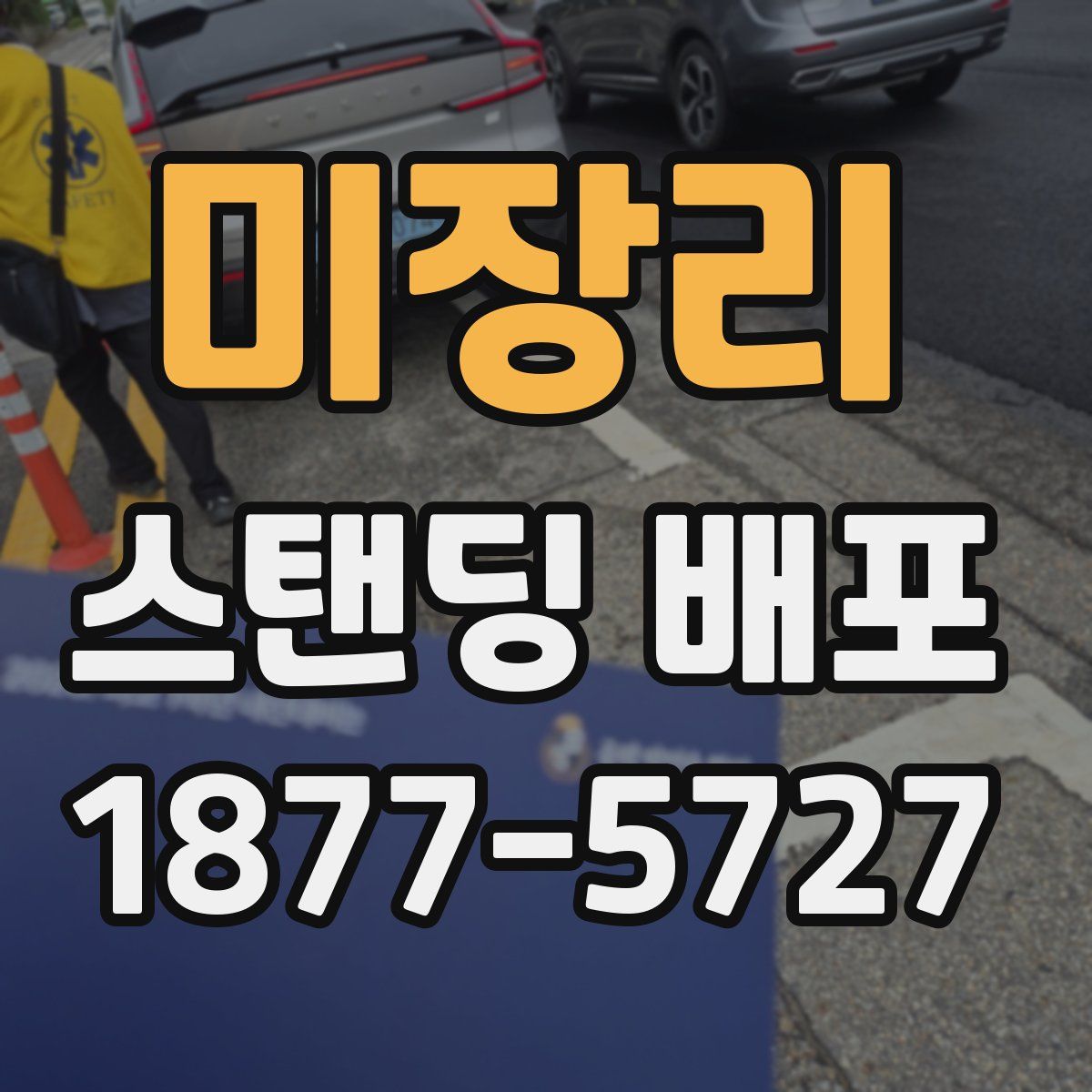 미장리 스탠딩 배포
