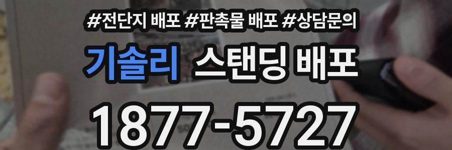 기솔리 스탠딩 배포