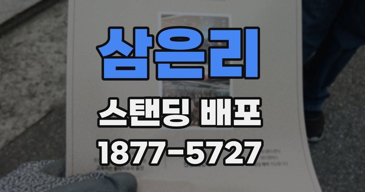 삼은리 스탠딩 배포