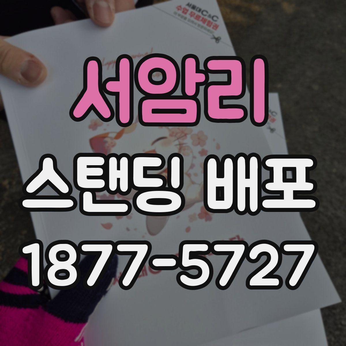 서암리 스탠딩 배포
