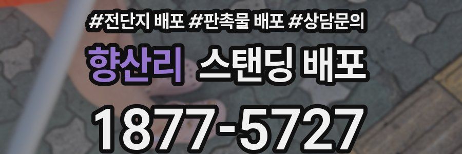 향산리 스탠딩 배포