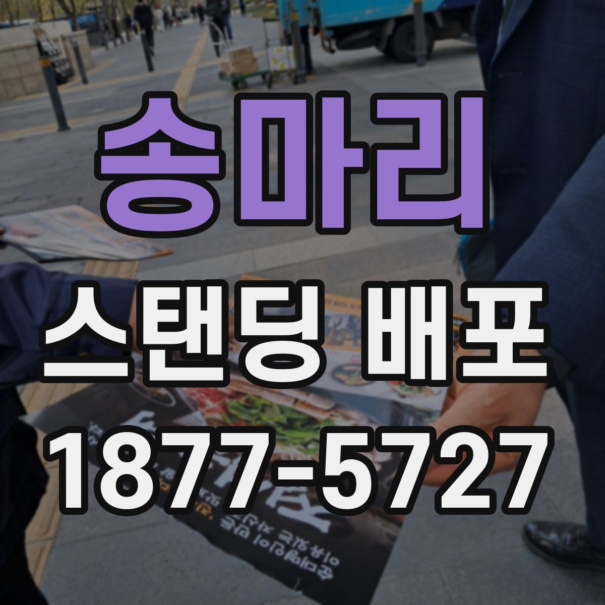 송마리 스탠딩 배포