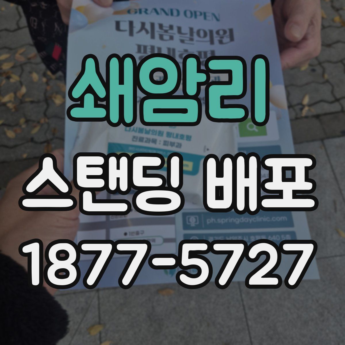 쇄암리 스탠딩 배포
