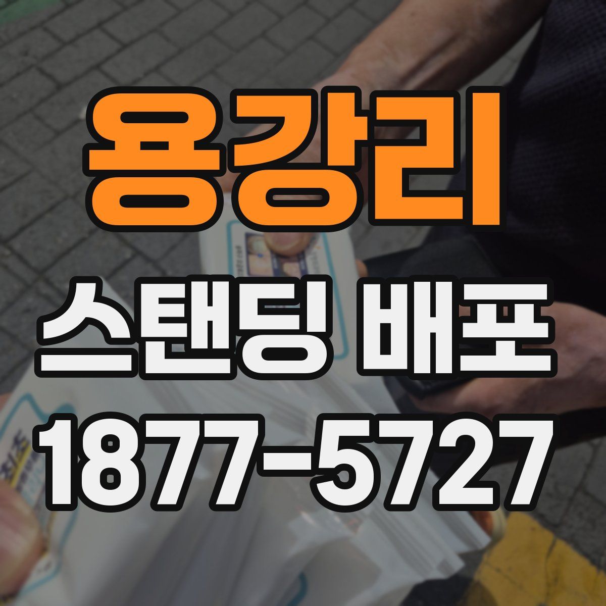 용강리 스탠딩 배포