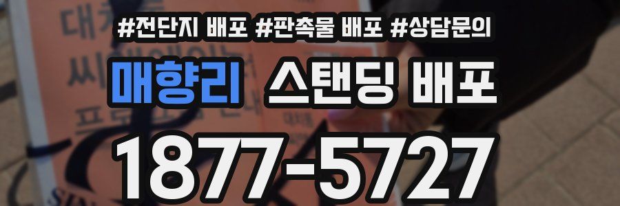 매향리 스탠딩 배포