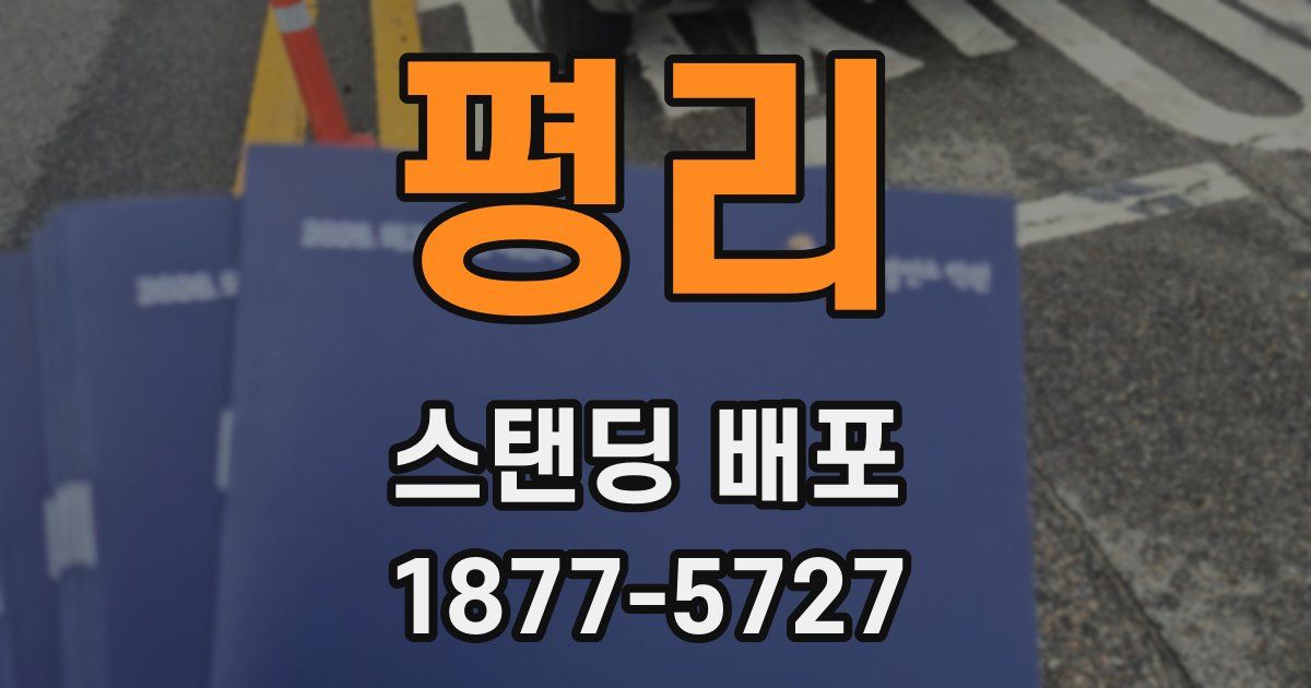 평리 스탠딩 배포