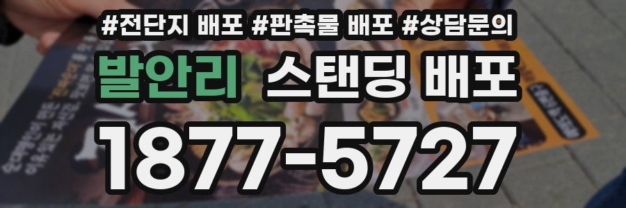 발안리 스탠딩 배포