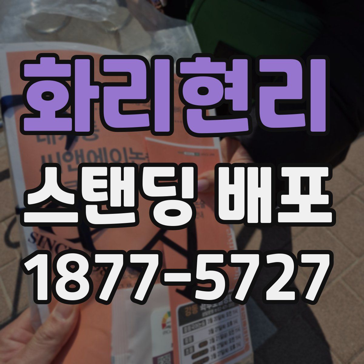 화리현리 스탠딩 배포