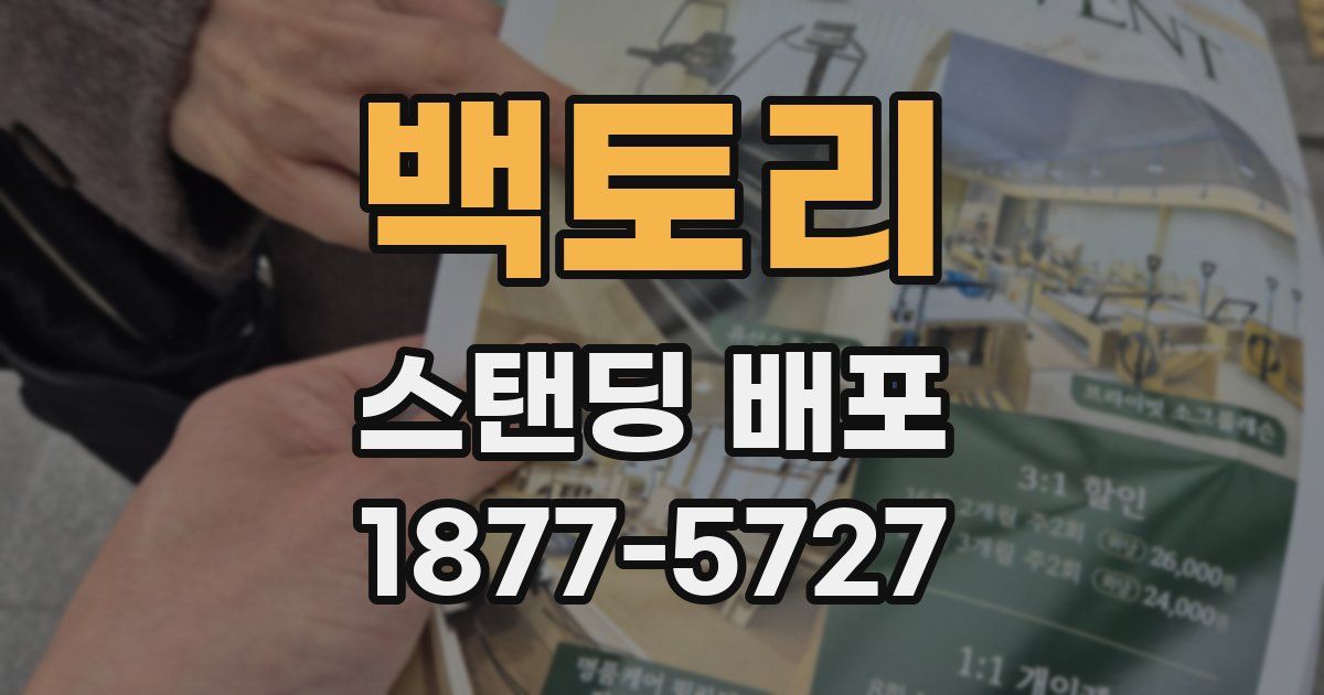 백토리 스탠딩 배포