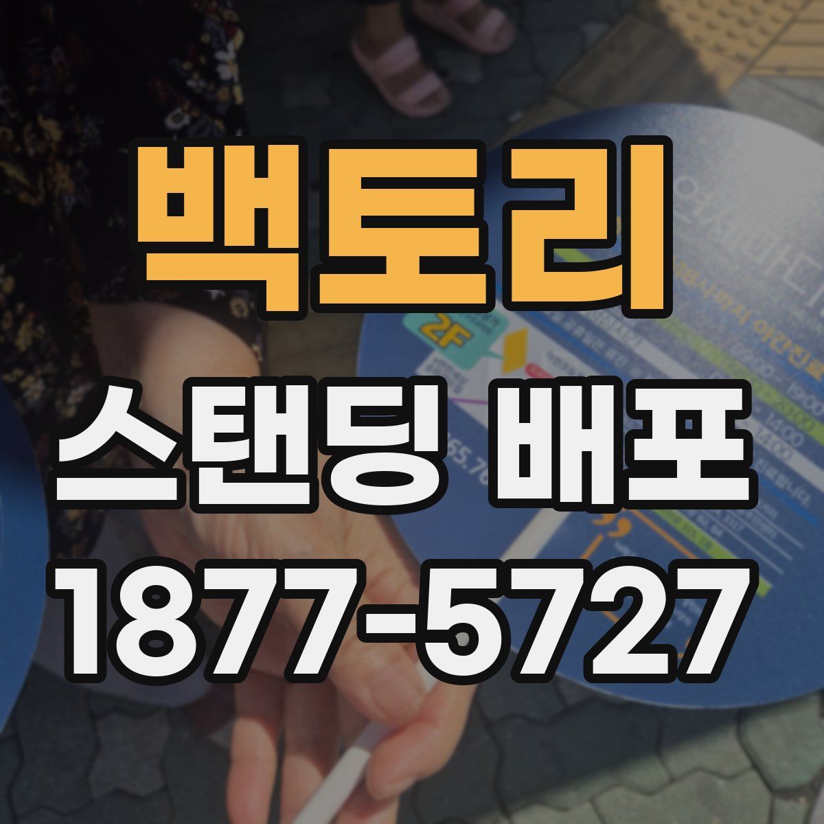 백토리 스탠딩 배포