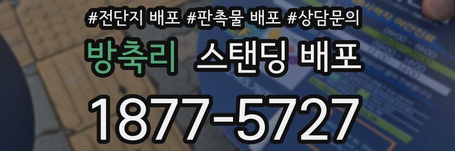 방축리 스탠딩 배포