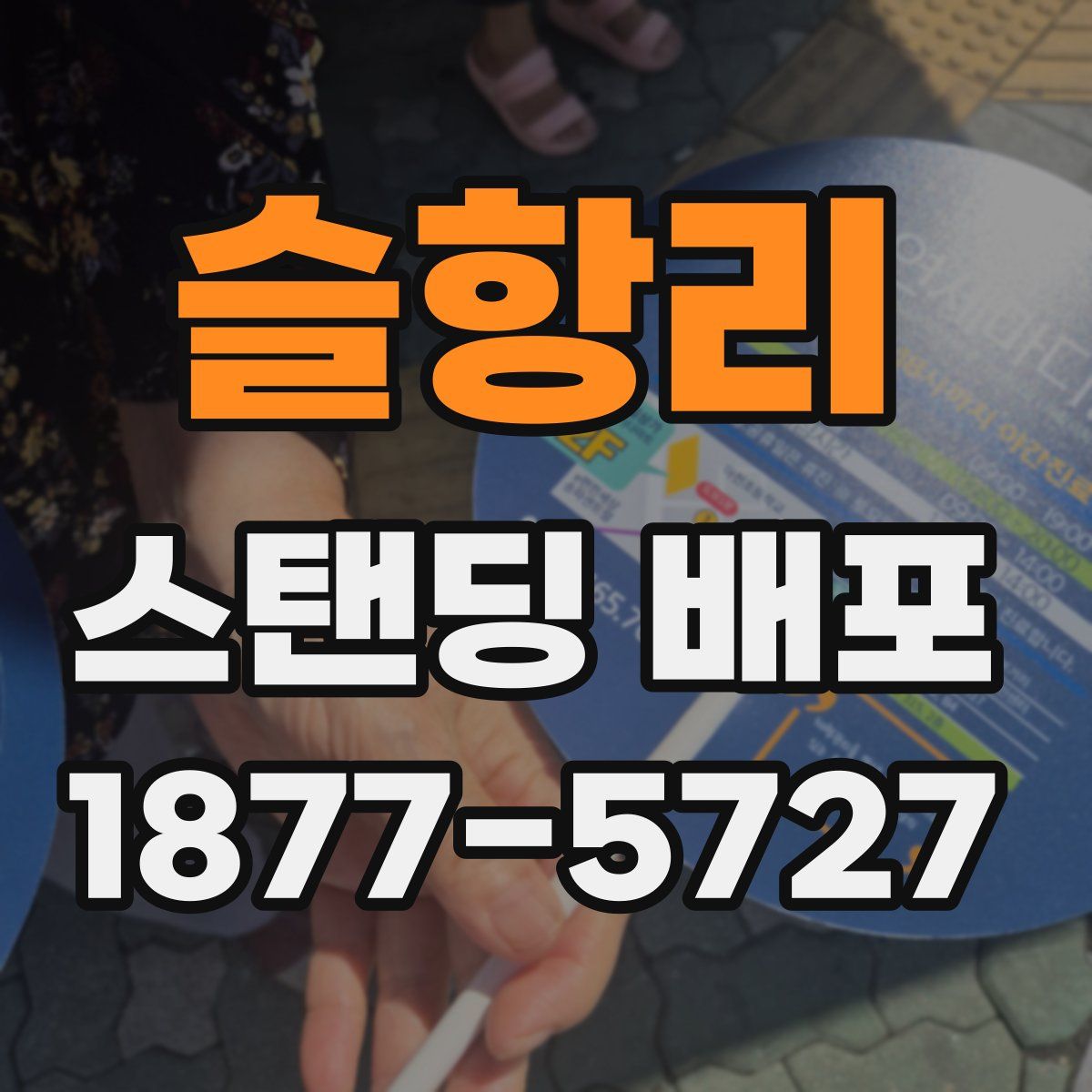 슬항리 스탠딩 배포