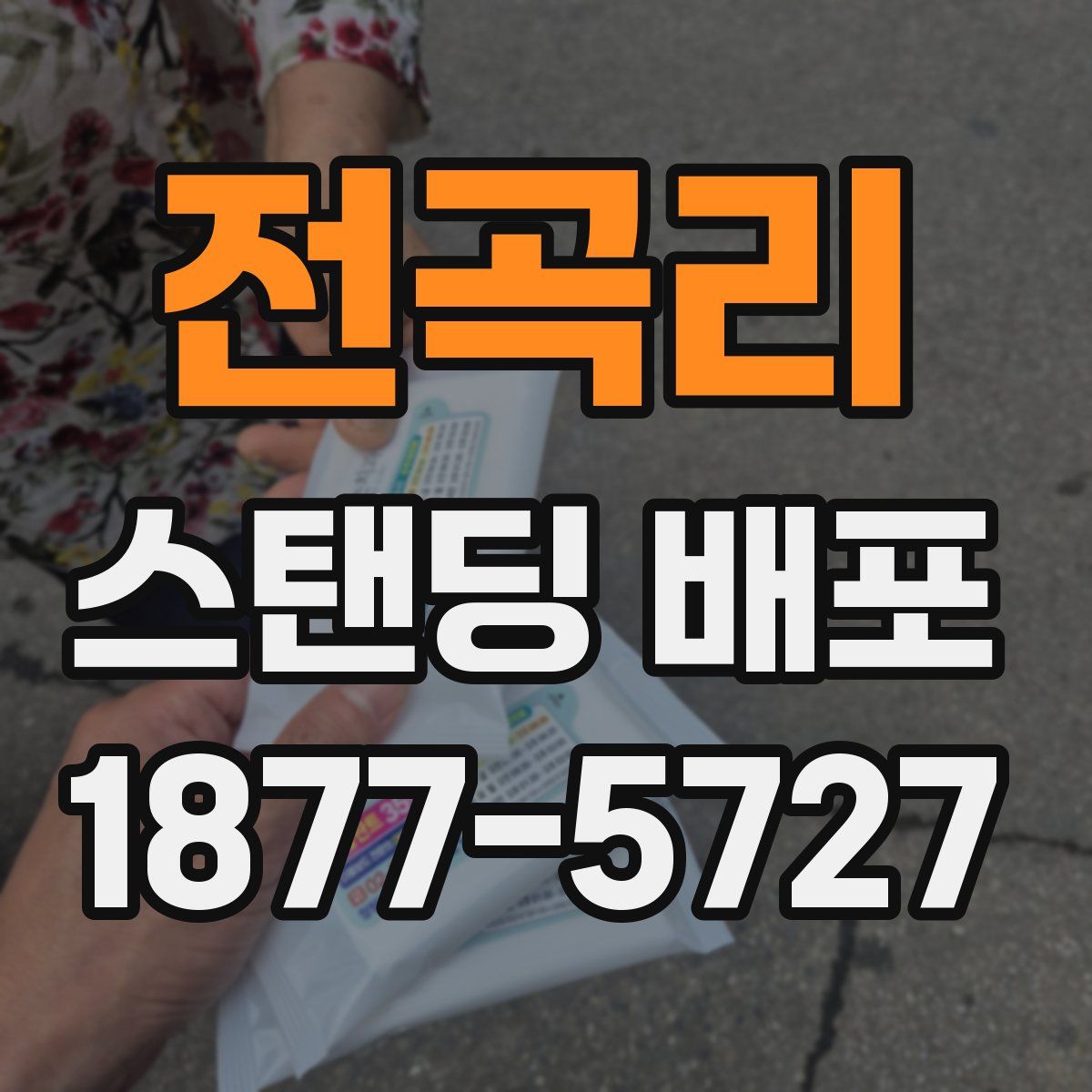 전곡리 스탠딩 배포