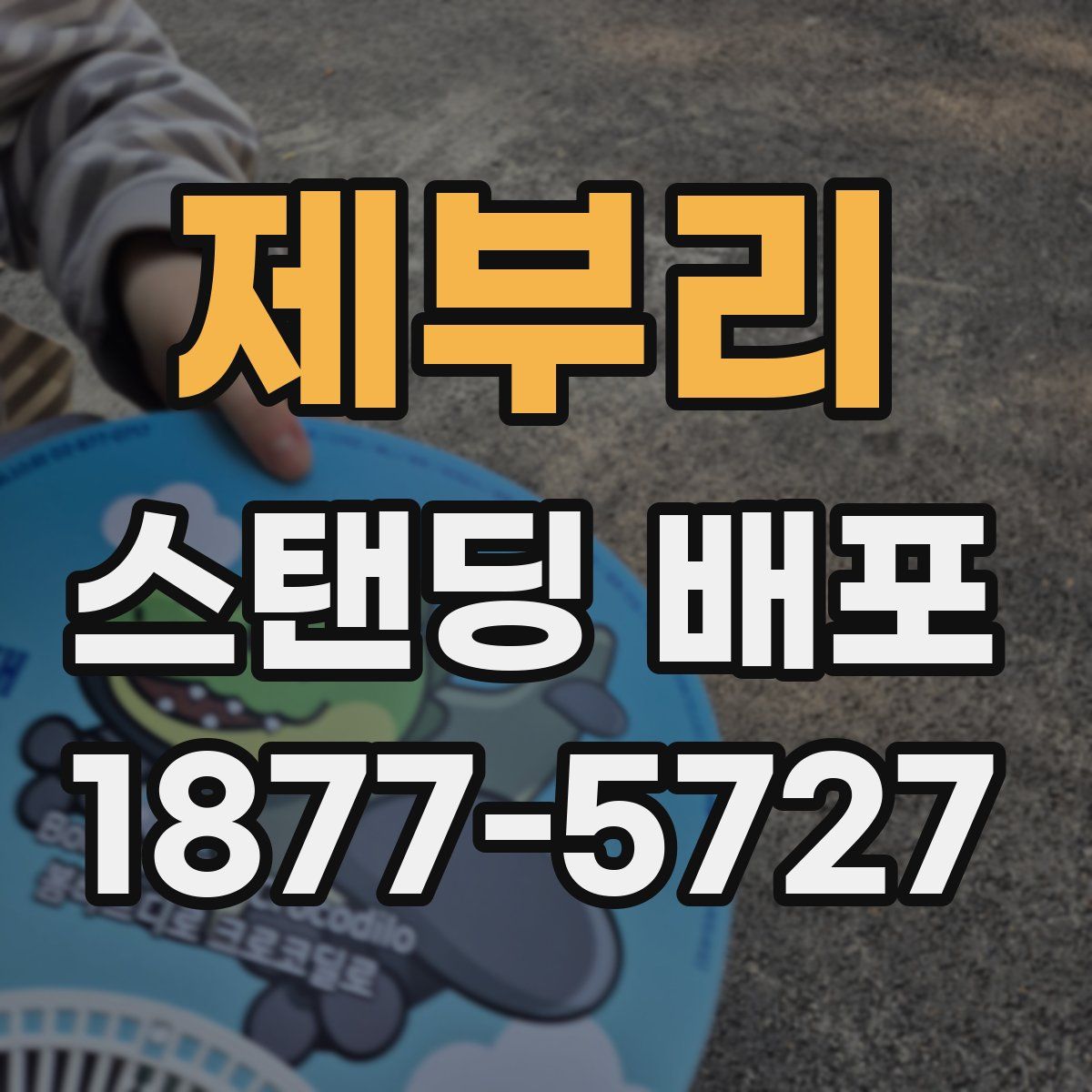 제부리 스탠딩 배포