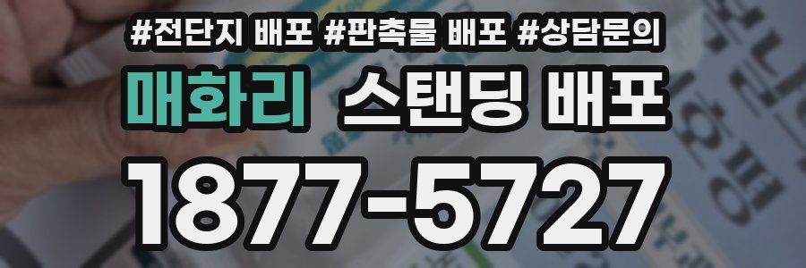 매화리 스탠딩 배포