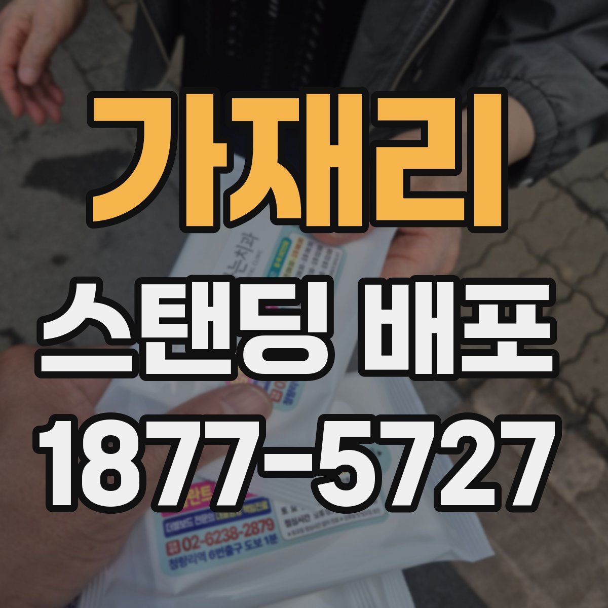 가재리 스탠딩 배포