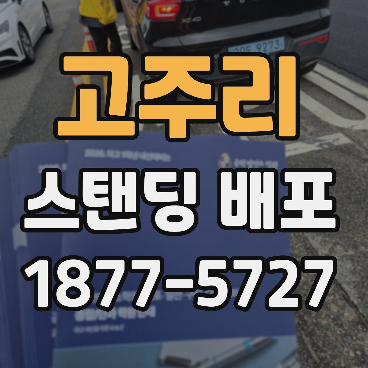 고주리 스탠딩 배포