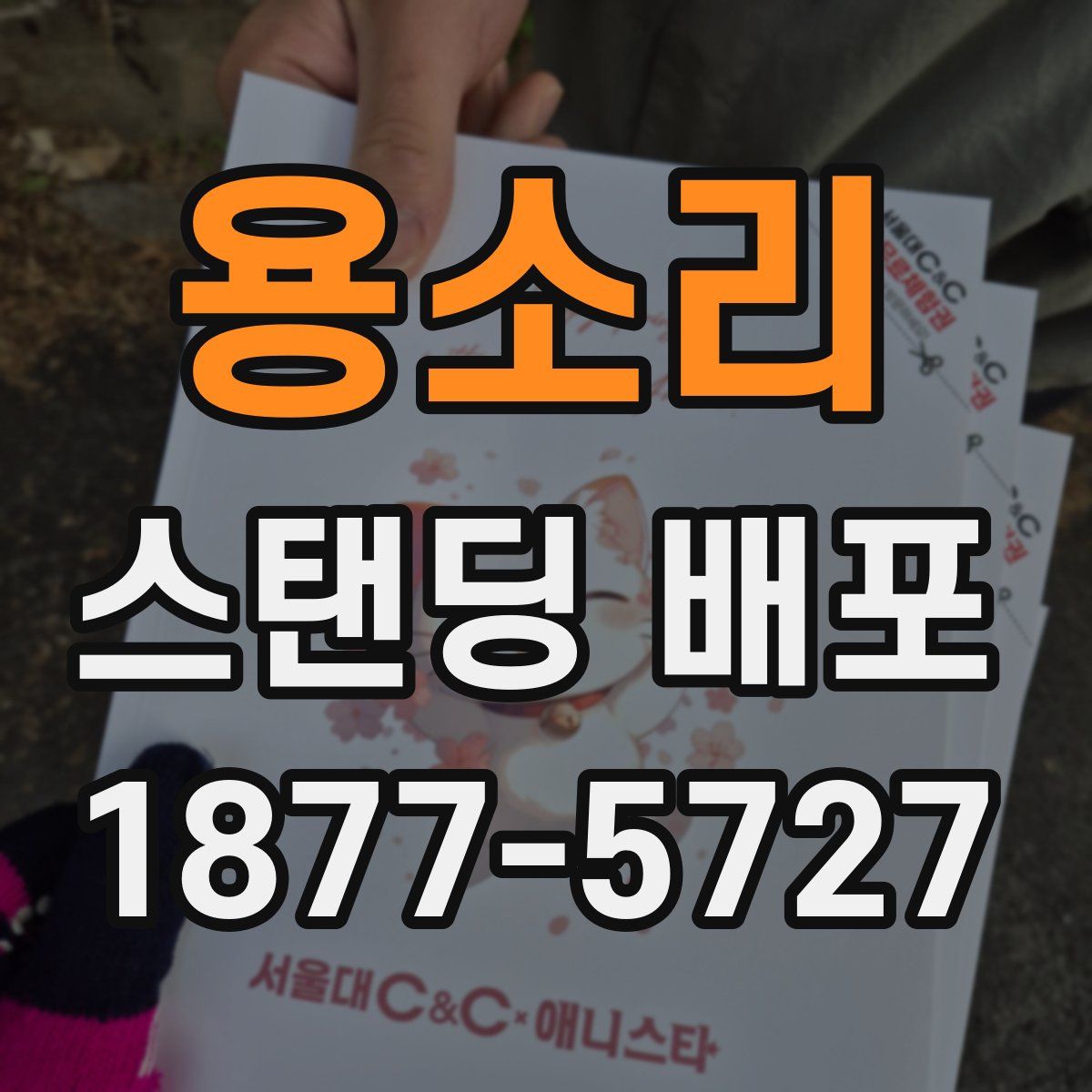 용소리 스탠딩 배포