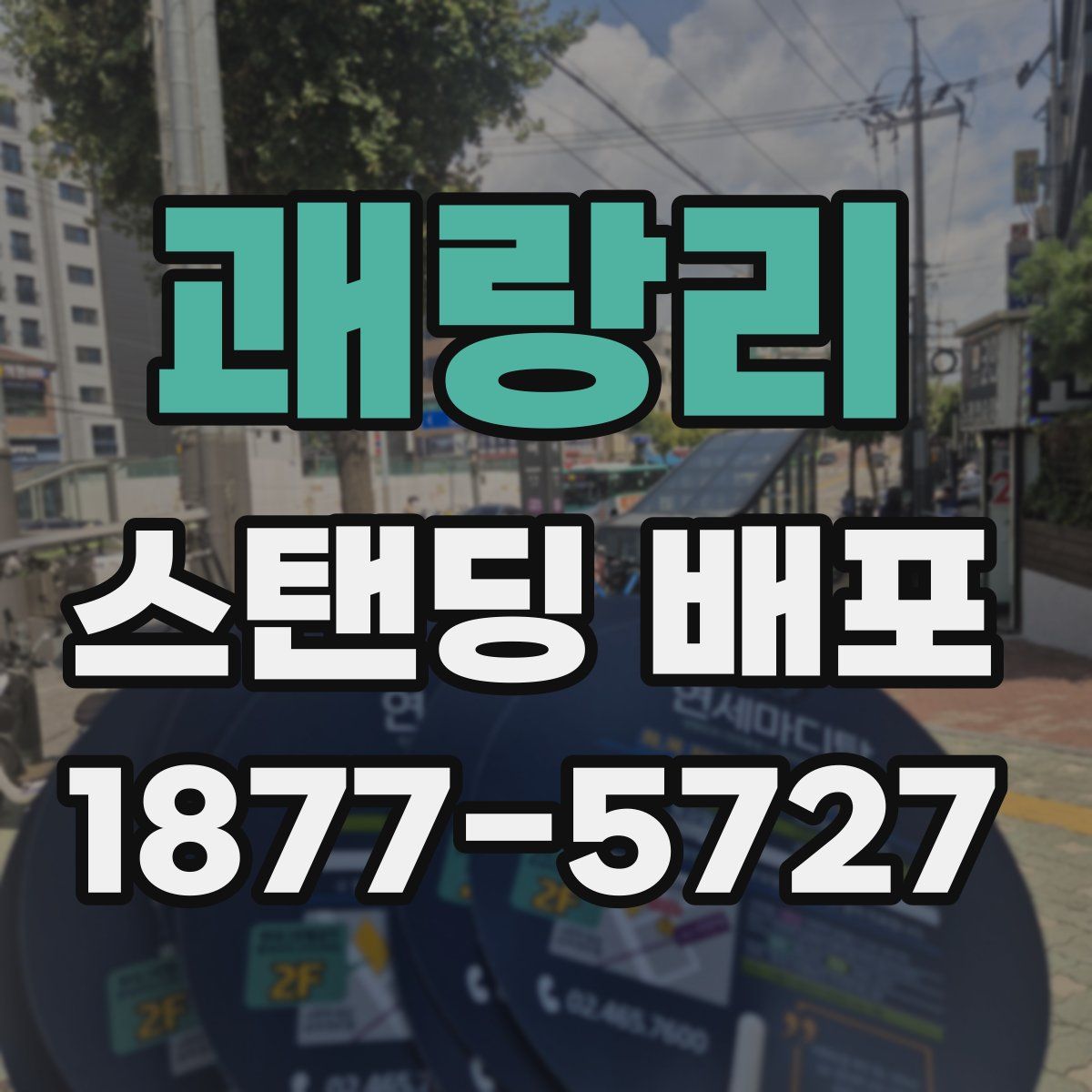 괘랑리 스탠딩 배포