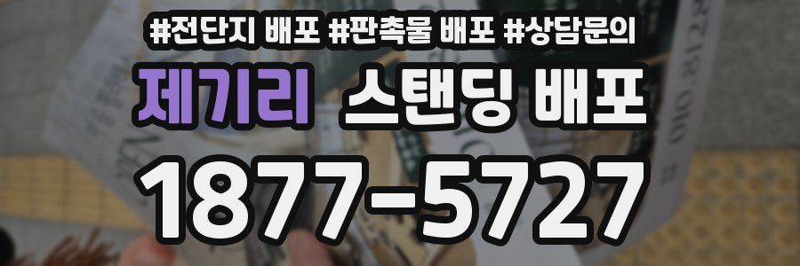 제기리 스탠딩 배포