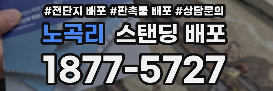 노곡리 스탠딩 배포