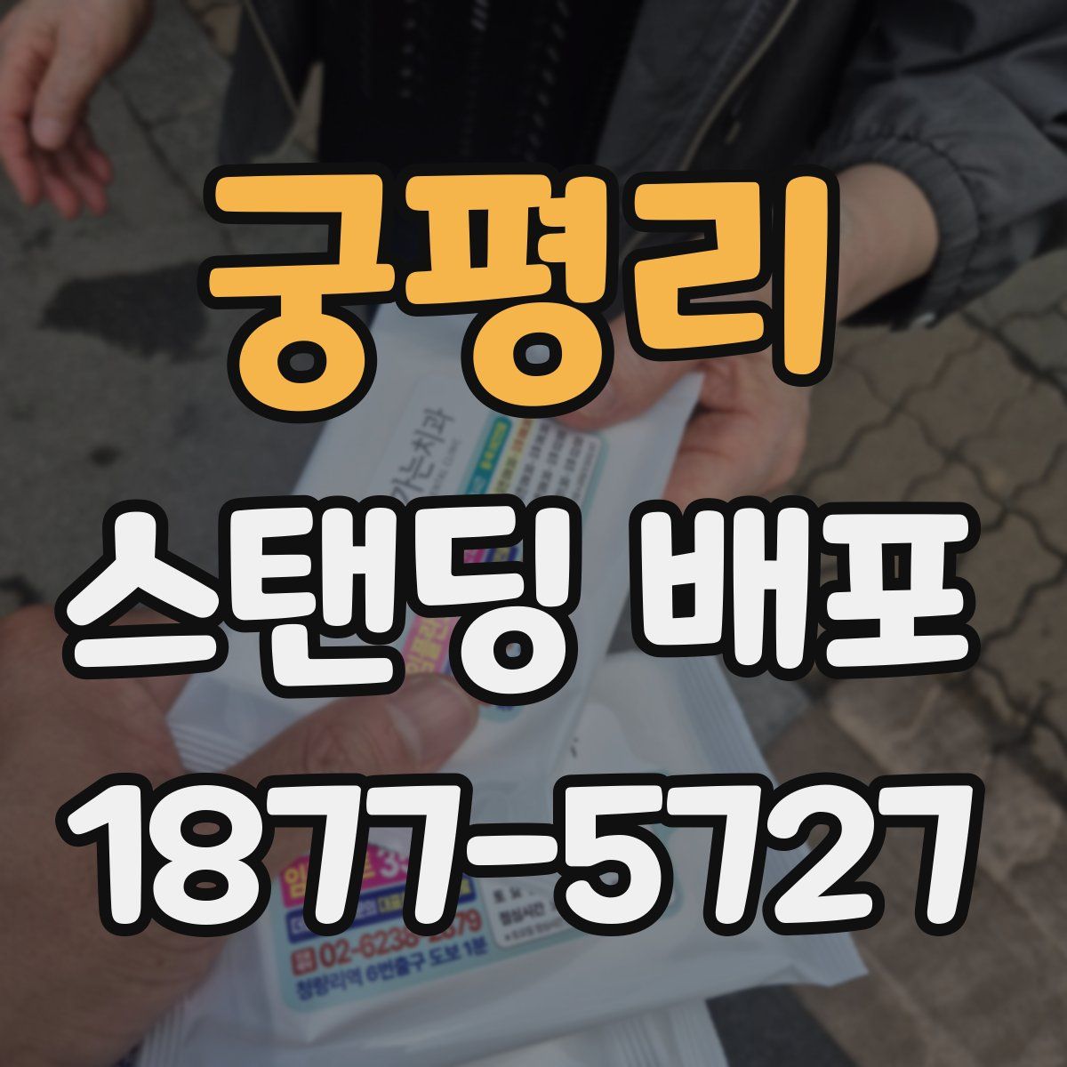 궁평리 스탠딩 배포