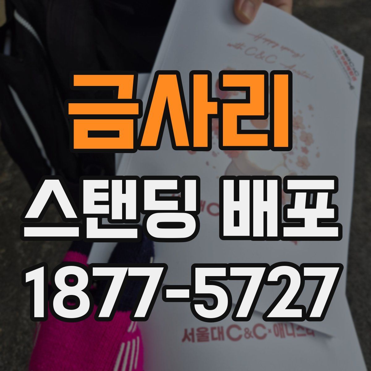 금사리 스탠딩 배포