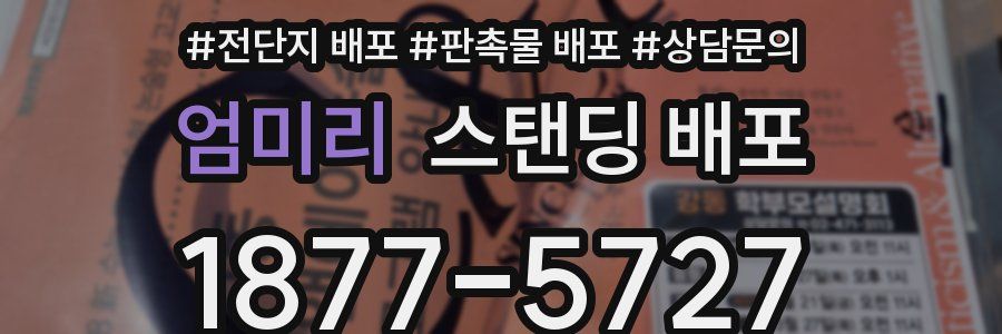 엄미리 스탠딩 배포