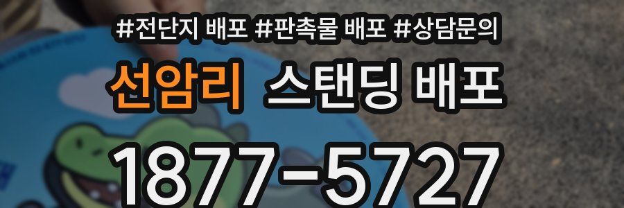 선암리 스탠딩 배포