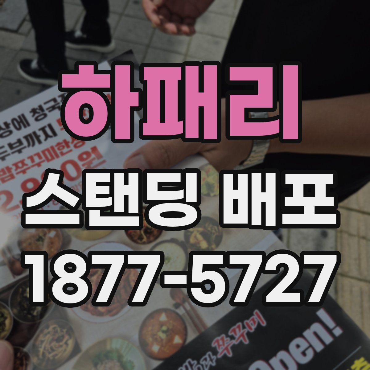 하패리 스탠딩 배포
