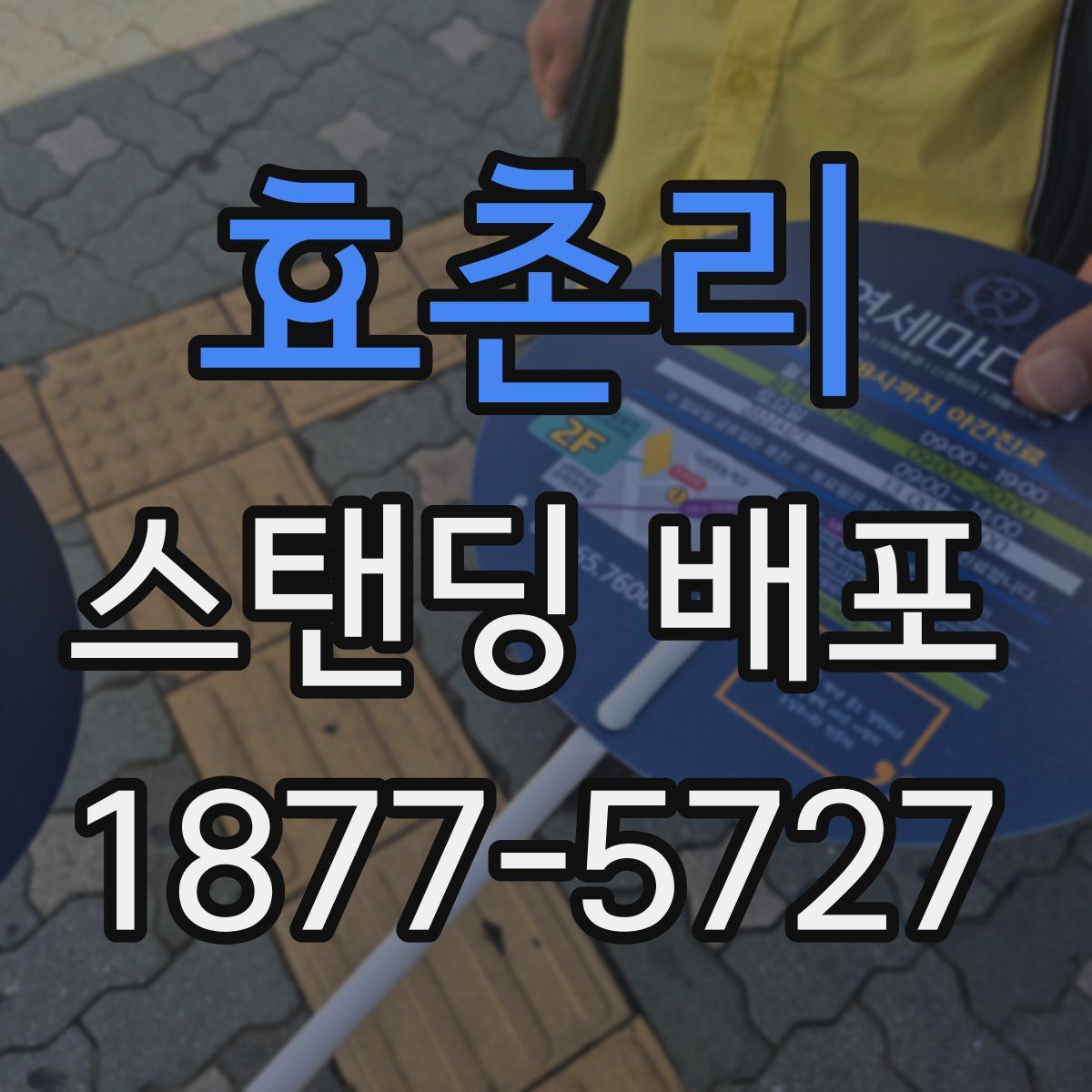 효촌리 스탠딩 배포