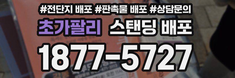 초가팔리 스탠딩 배포