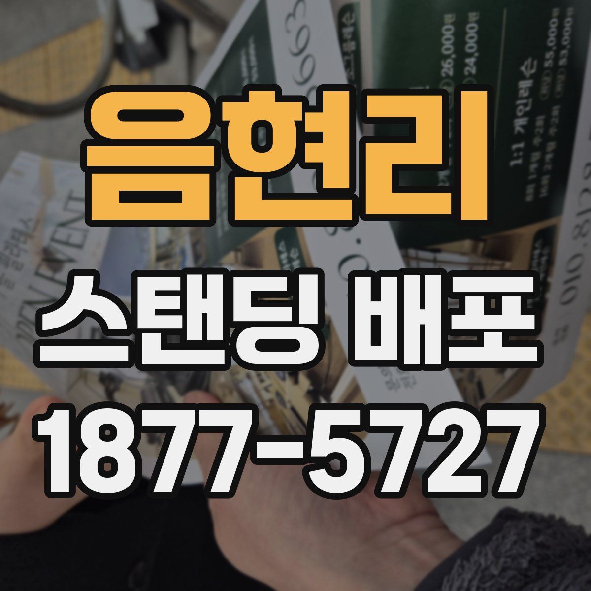 음현리 스탠딩 배포